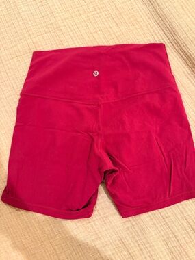 lululemon athletica Magenta Yoga Shorts